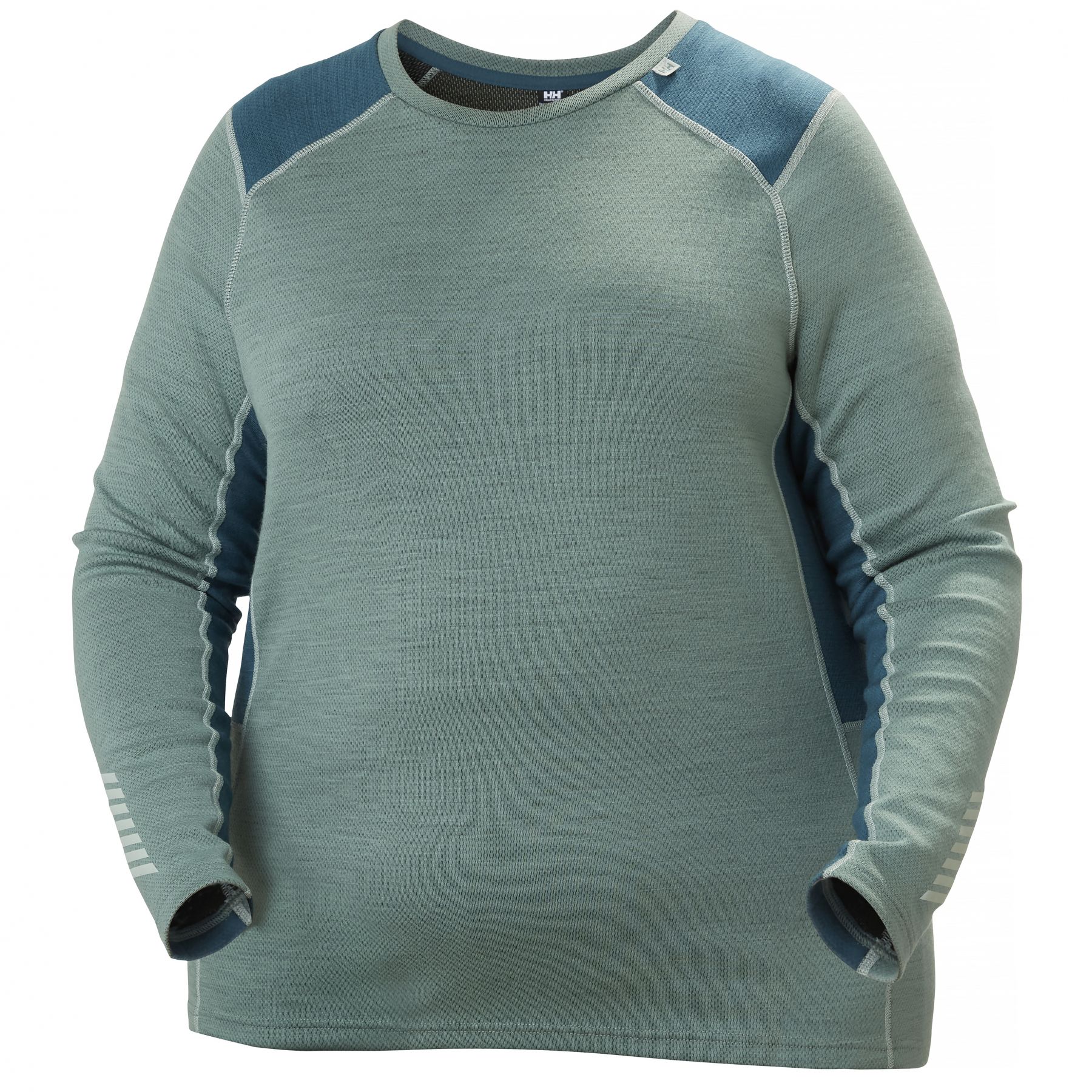 Helly Hansen Lifa Merino Midweight Crew Plus, dame, cactus Helly Hansen Lifa Merino Midweight Crew Plus, dame, cactus
