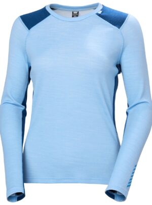 Helly Hansen Lifa Merino Midweight Crew, dame, blå
