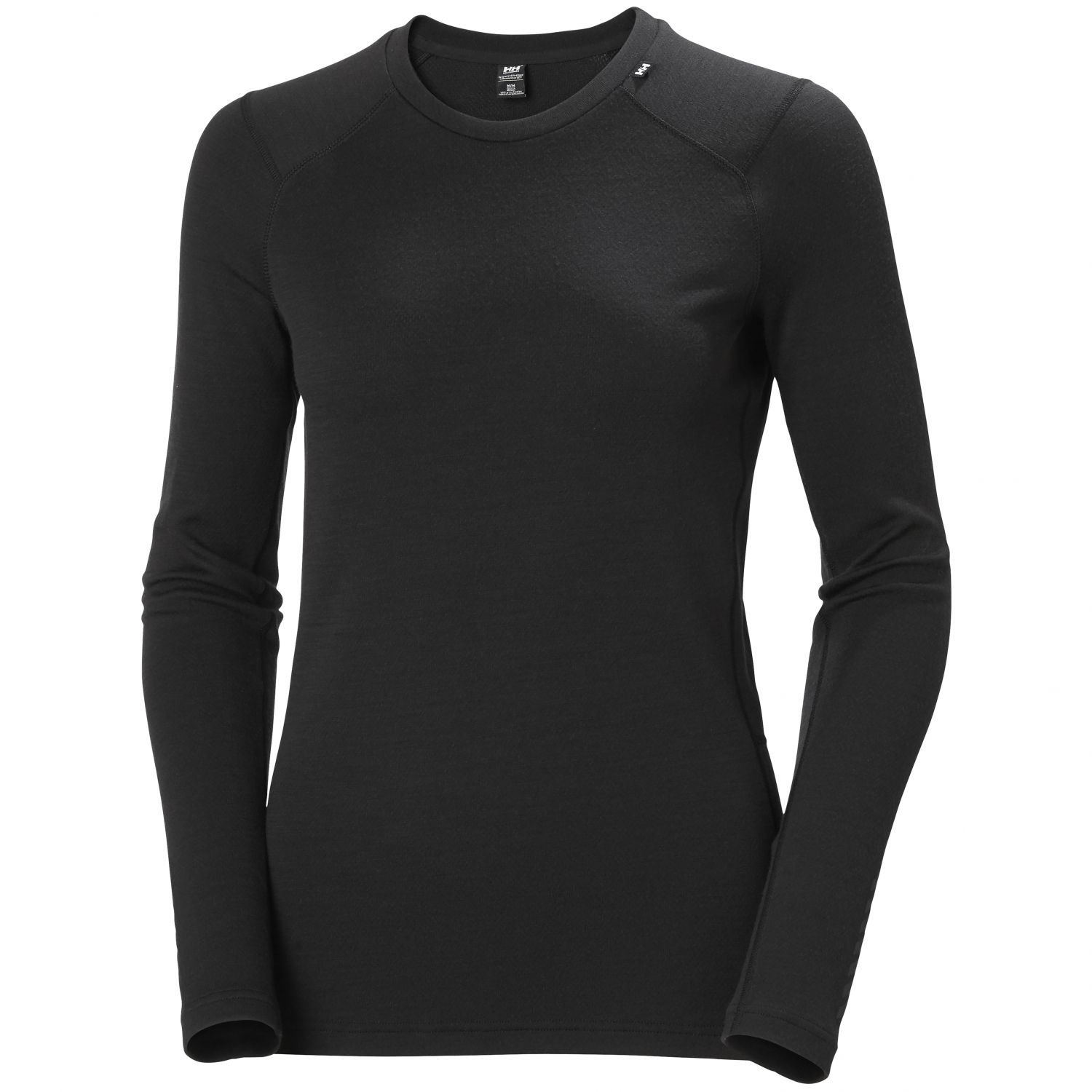 Helly Hansen Lifa Merino Midweight Crew, dame, sort Helly Hansen Lifa Merino Midweight Crew, dame, sort