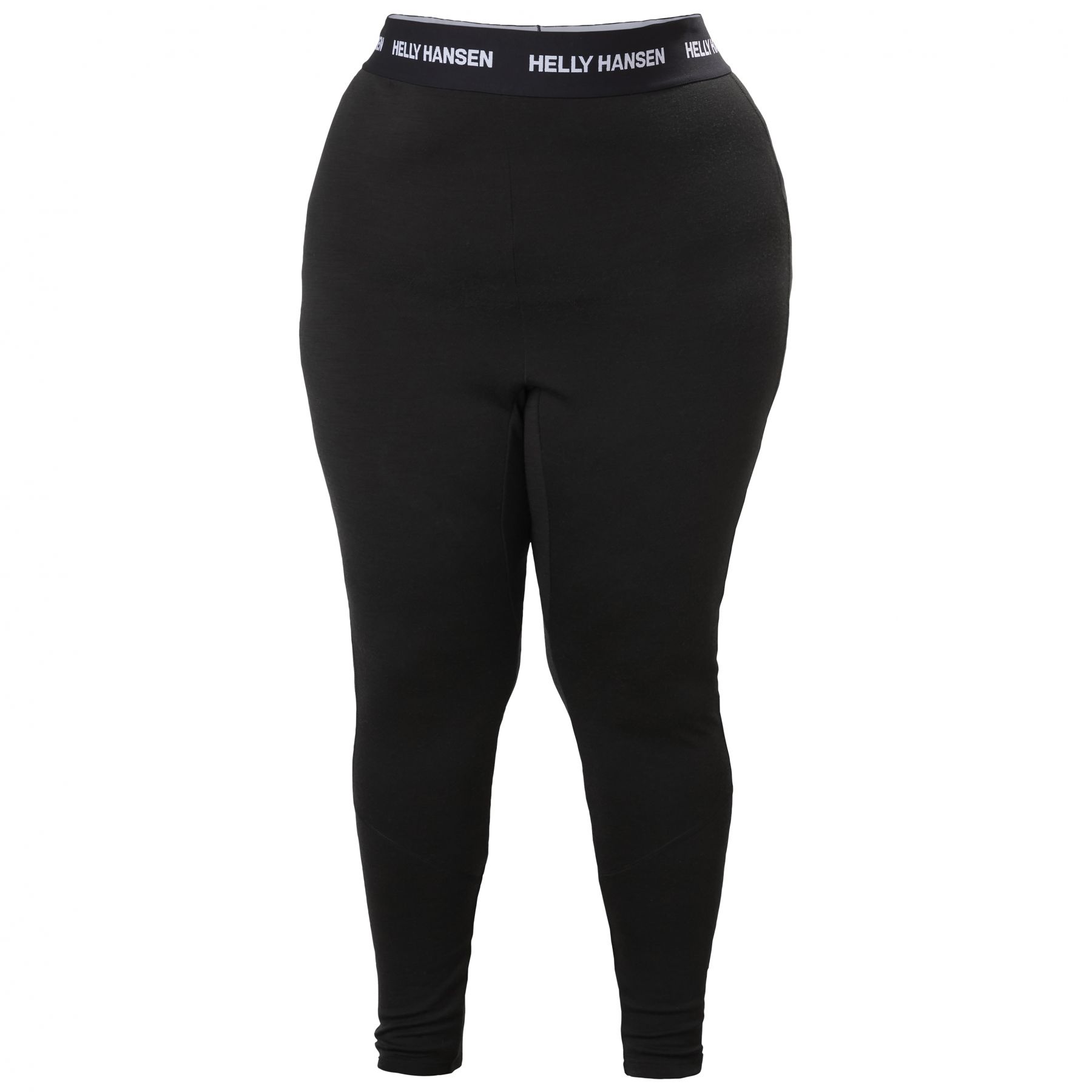 Helly Hansen Lifa Merino Midweight Pant Plus, dame, sort Helly Hansen Lifa Merino Midweight Pant Plus, dame, sort