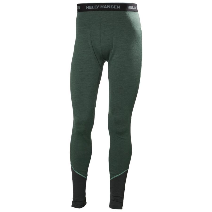 Helly Hansen Lifa Merino Midweight Pant, herre, mørkegrøn Helly Hansen Lifa Merino Midweight Pant, herre, mørkegrøn