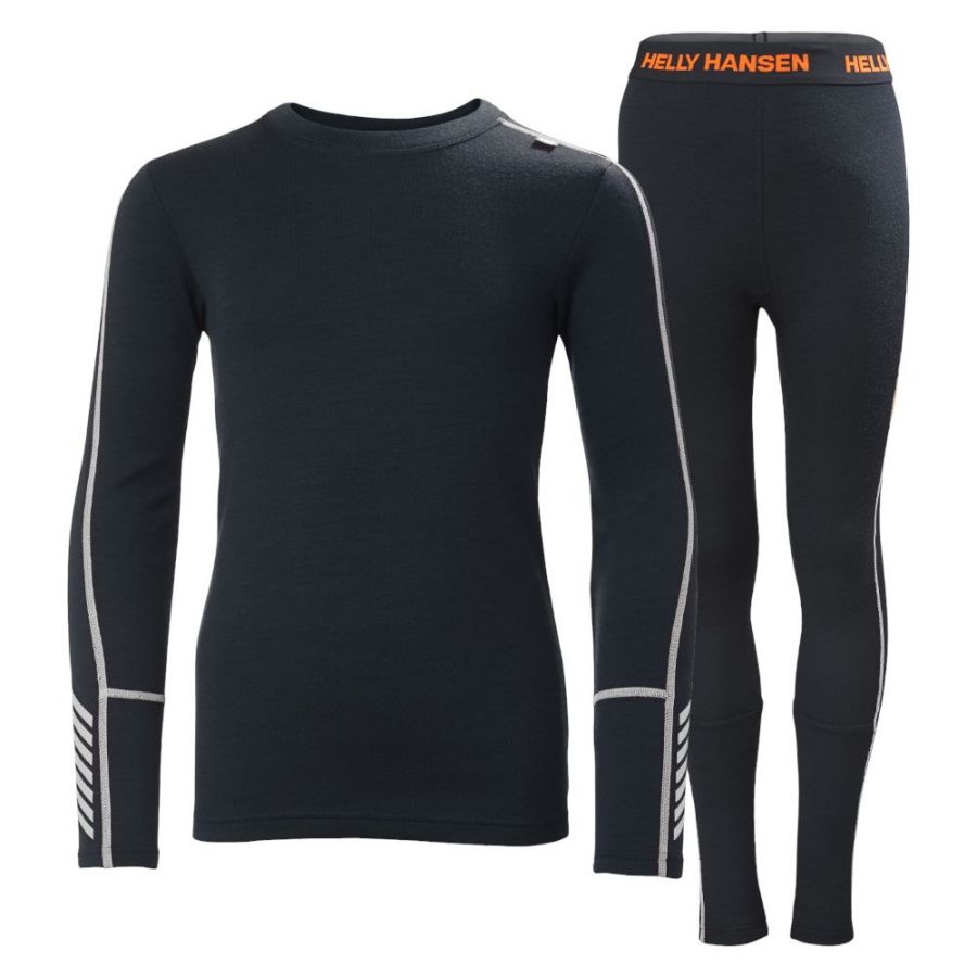 Helly Hansen Lifa Merino Midweight, sæt, junior, navy Helly Hansen Lifa Merino Midweight, sæt, junior, navy