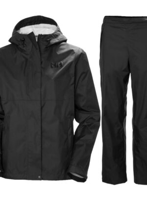 Helly Hansen Loke 2.0 regnsæt, dame, sort