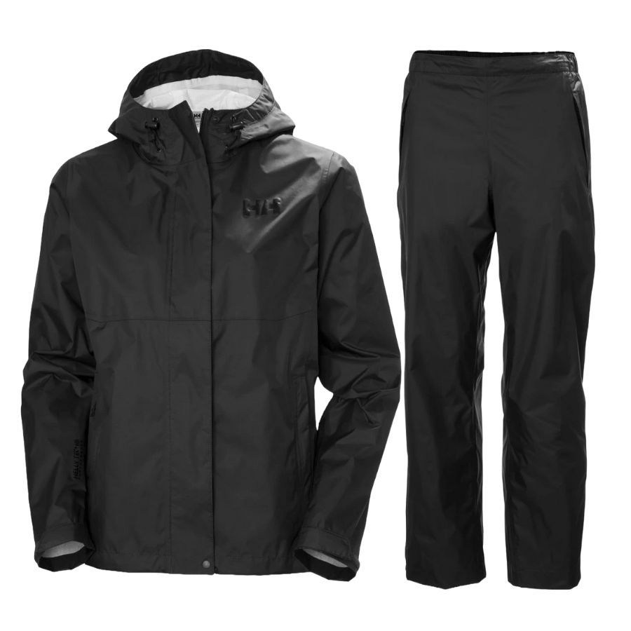 Helly Hansen Loke 2.0 regnsæt, dame, sort Helly Hansen Loke 2.0 regnsæt, dame, sort