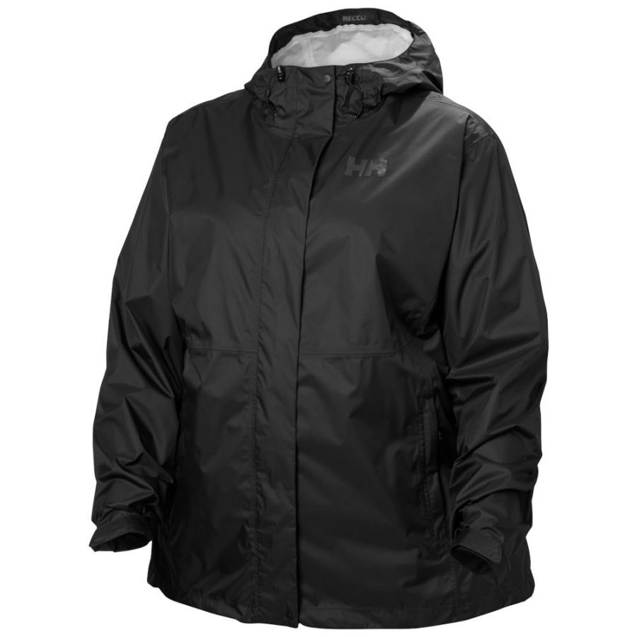 Helly Hansen Loke Plus, regnjakke, dame, sort Helly Hansen Loke Plus, regnjakke, dame, sort