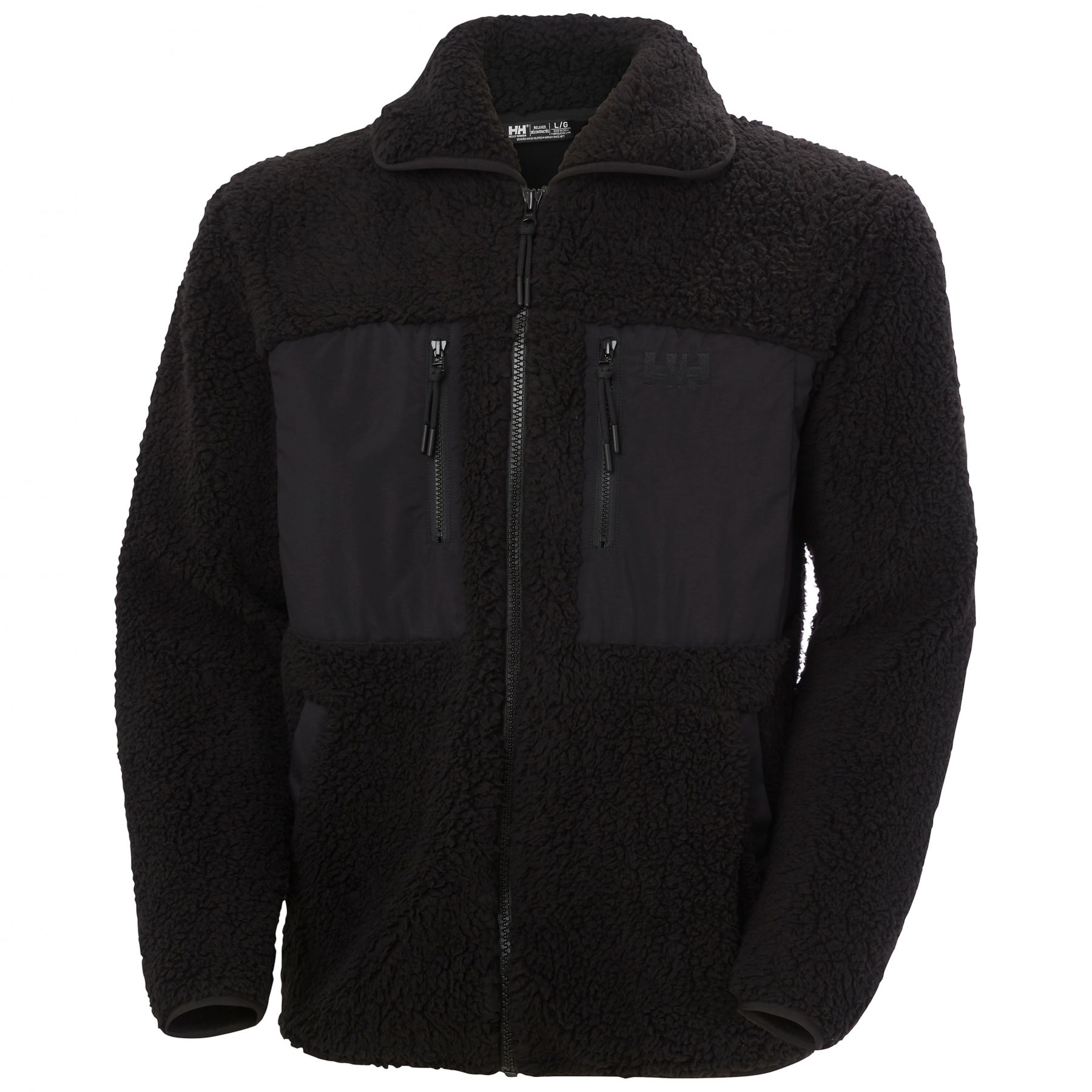 Helly Hansen Moonlit Pile, fleecejakke, herre, sort Helly Hansen Moonlit Pile, fleecejakke, herre, sort