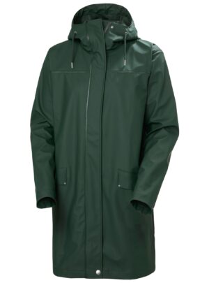 Helly Hansen Moss, regnfrakke, dame, grøn