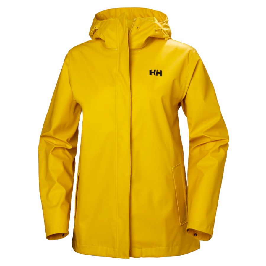 Helly Hansen Moss regnjakke, dame, gul Helly Hansen Moss regnjakke, dame, gul