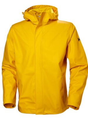 Helly Hansen Moss regnjakke, herre, gul