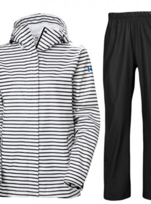 Helly Hansen Moss regnsæt, dame, hvid/sort