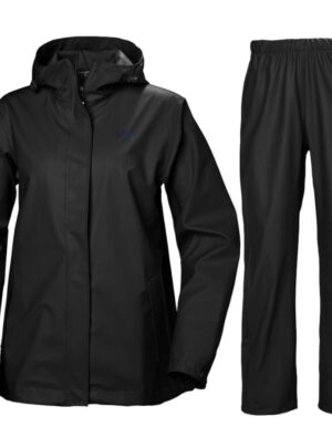 Helly Hansen Moss regnsæt, dame, sort