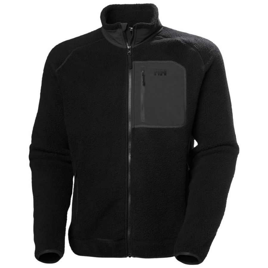 Helly Hansen Panorama Pile Block, fleecejakke, herre, sort Helly Hansen Panorama Pile Block, fleecejakke, herre, sort