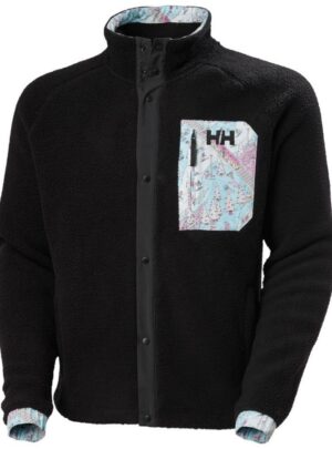 Helly Hansen Panorama Pile Snap, fleecejakke, herre, sort