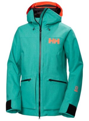Helly Hansen Powderqueen 3.0, skijakke, dame, grøn