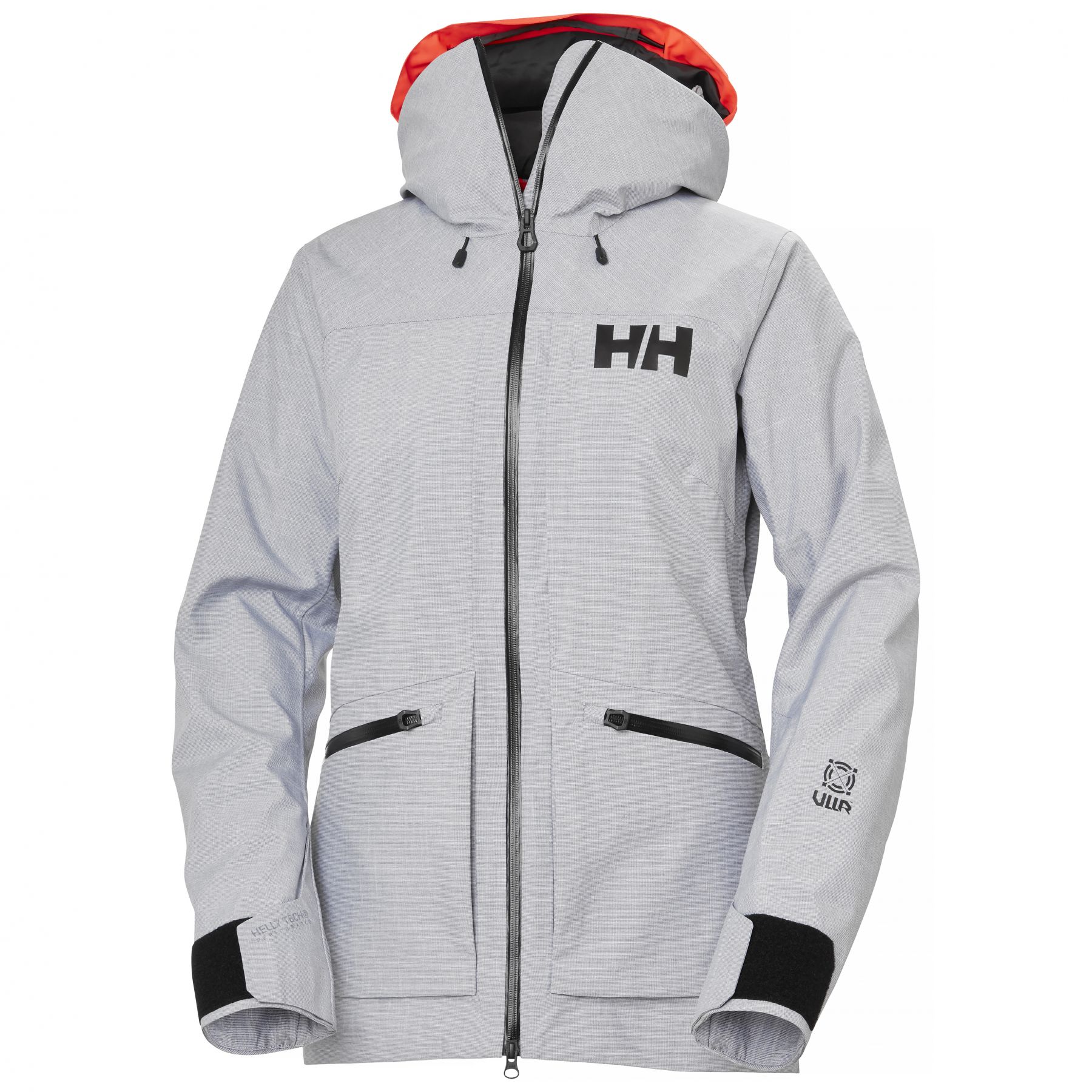 Helly Hansen Powderqueen 3.0, skijakke, dame, lysegrå Helly Hansen Powderqueen 3.0, skijakke, dame, lysegrå