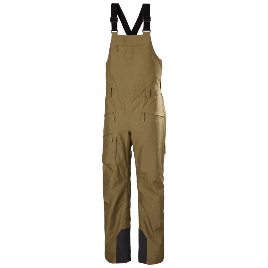 Helly Hansen Powderqueen Bib 2.0, skibukser, dame, brun Helly Hansen Powderqueen Bib 2.0, skibukser, dame, brun