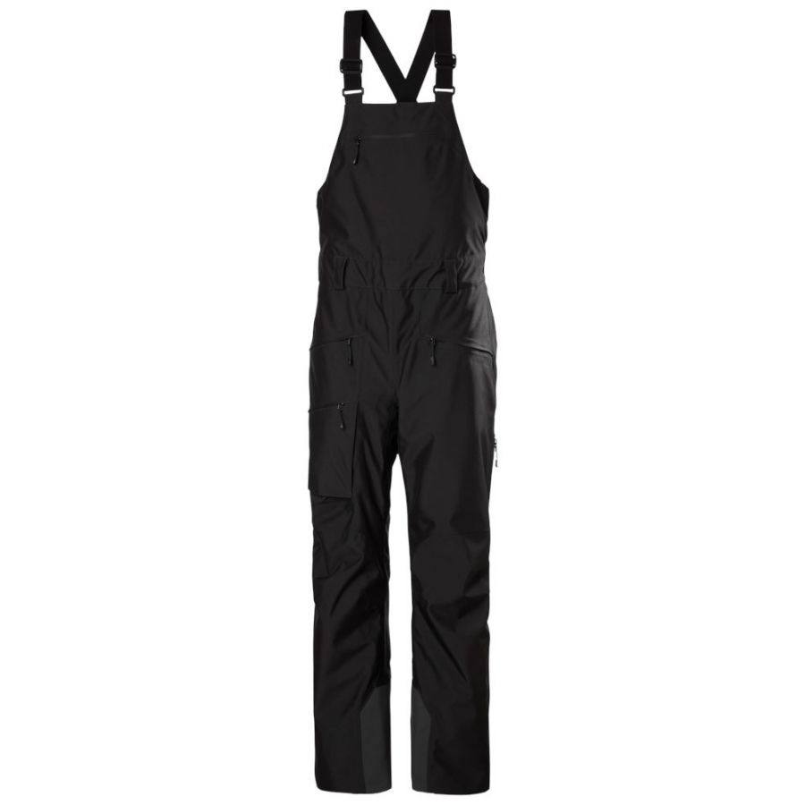 Helly Hansen Powderqueen Bib 2.0, skibukser, dame, sort Helly Hansen Powderqueen Bib 2.0, skibukser, dame, sort