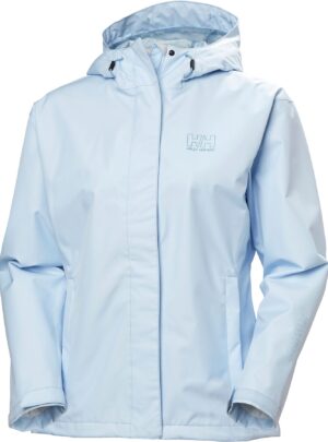 Helly Hansen Seven J, regnjakke, dame, blå