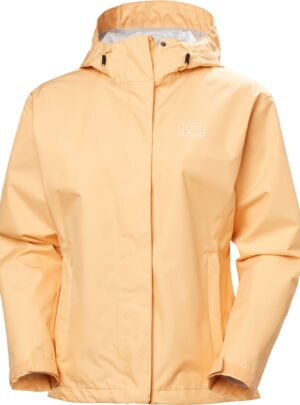 Helly Hansen Seven J, regnjakke, dame, miami peach