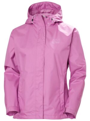 Helly Hansen Seven J, regnjakke, dame, pink
