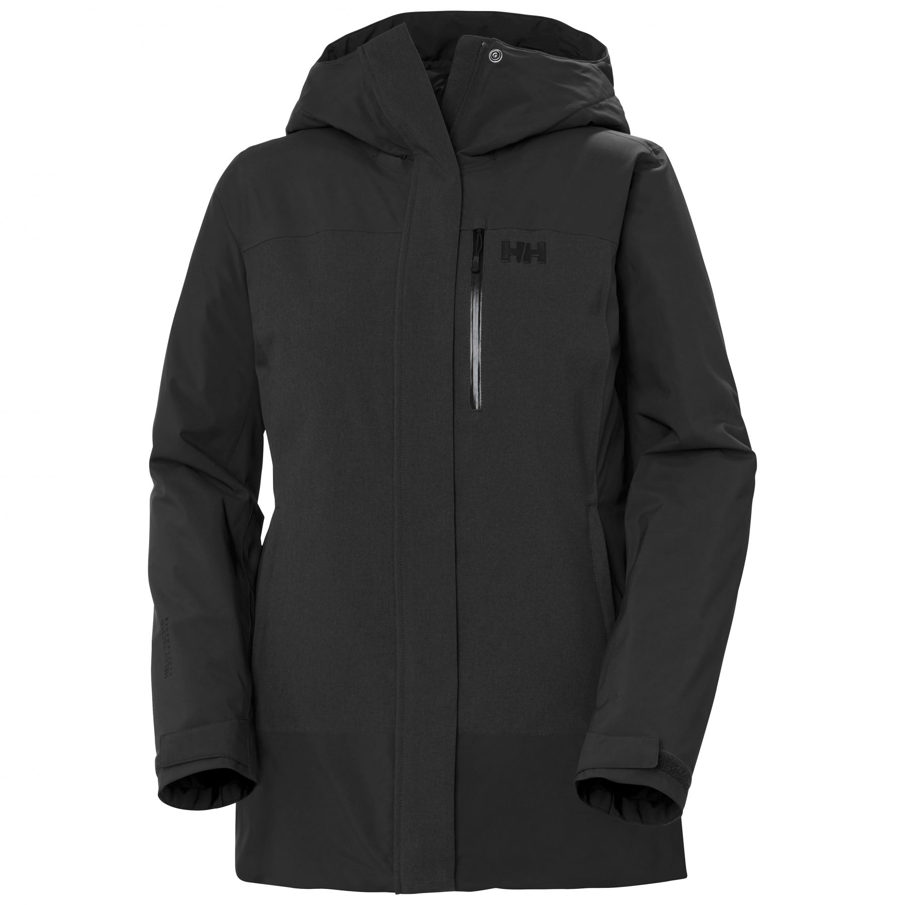 Helly Hansen Snowplay Long Ins, skijakke, dame, sort Helly Hansen Snowplay Long Ins, skijakke, dame, sort