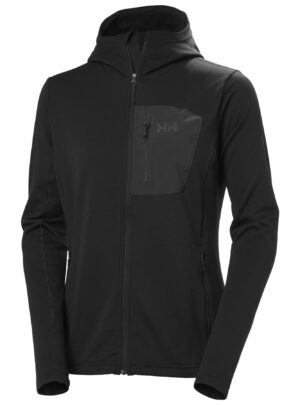 Helly Hansen Versalite Hooded, fleecejakke, dame, sort
