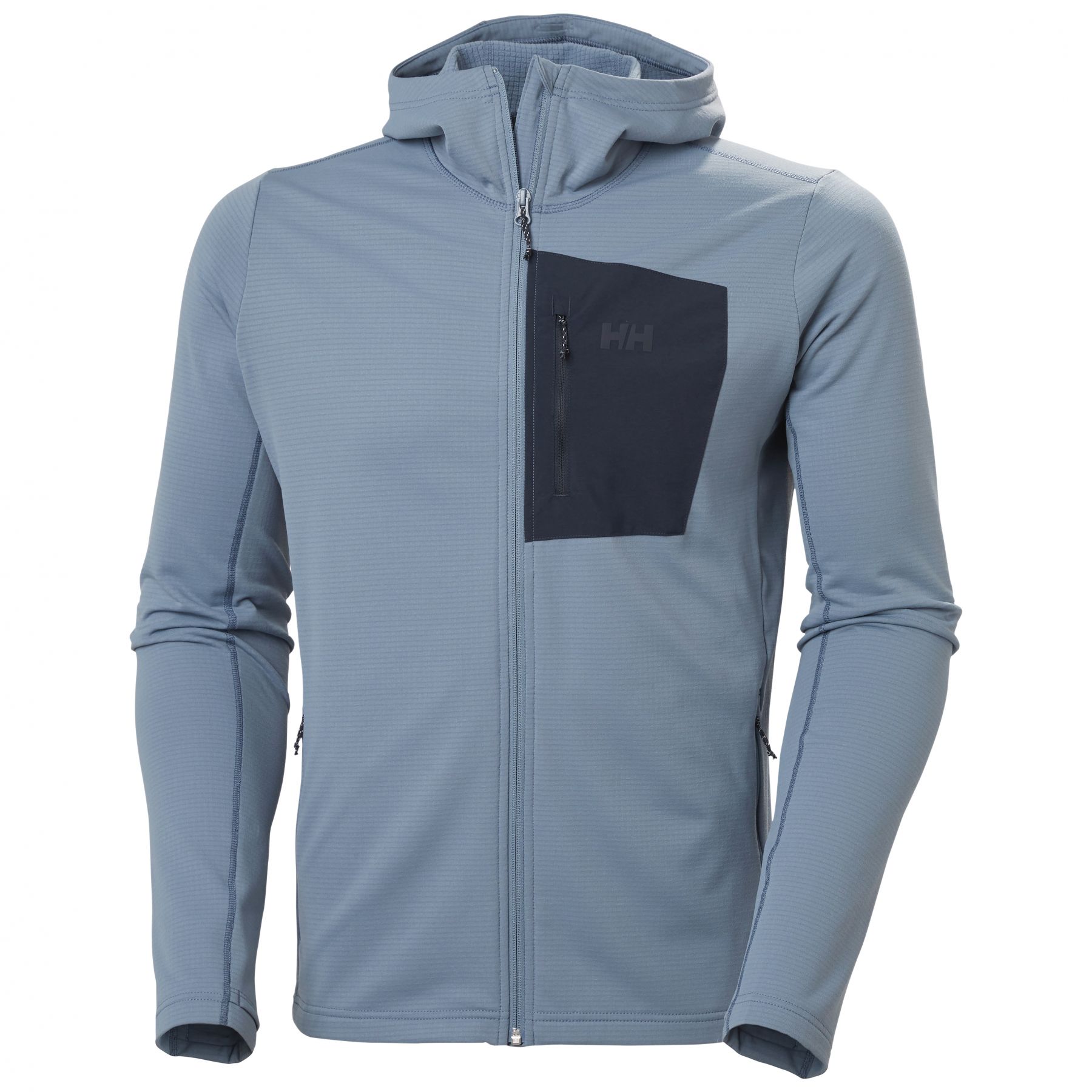 Helly Hansen Versalite Hooded, fleecejakke, herre, blå Helly Hansen Versalite Hooded, fleecejakke, herre, blå
