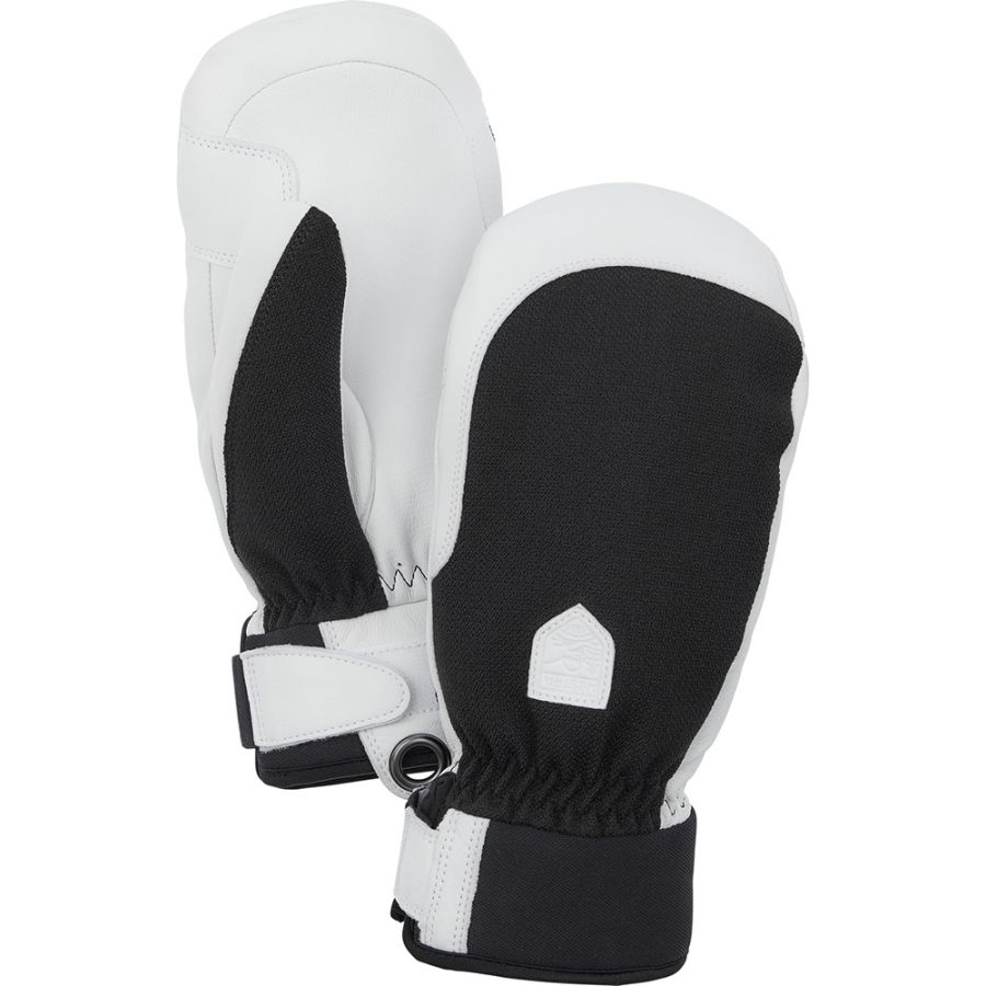 Hestra Army Leather Patrol skiluffer, dame, sort Hestra Army Leather Patrol skiluffer, dame, sort