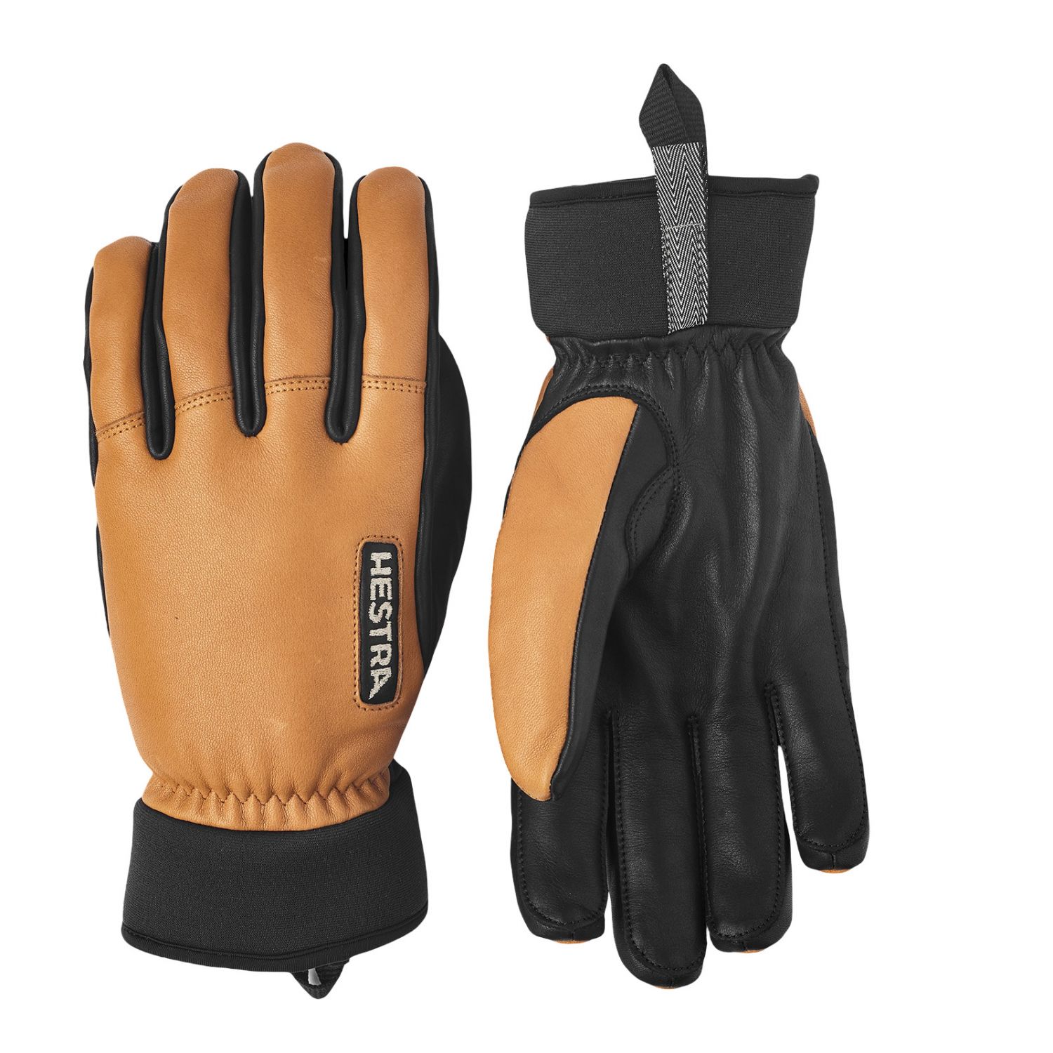 Hestra Army Leather Wool Terry, skihandsker, herre, cork Hestra Army Leather Wool Terry, skihandsker, herre, cork