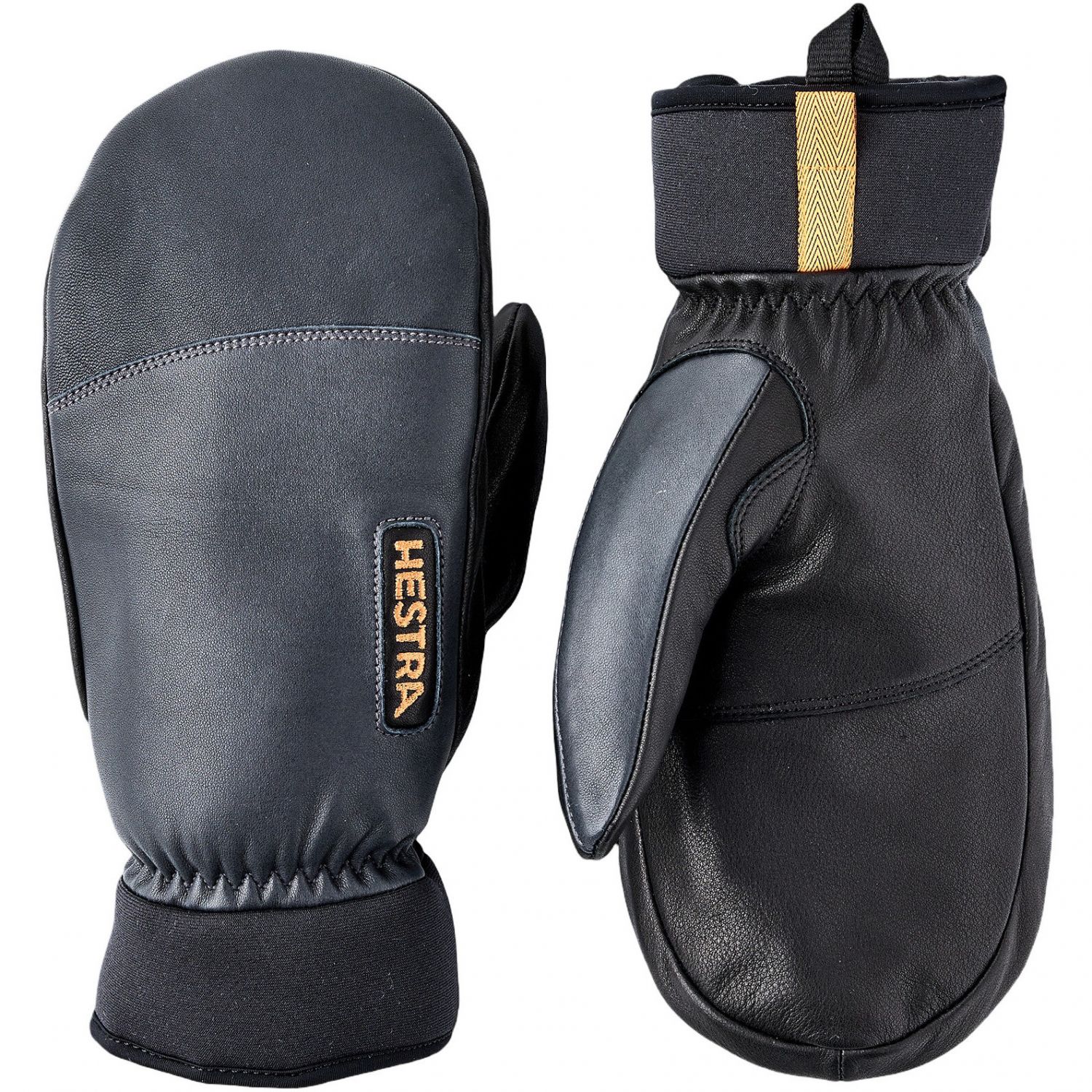 Hestra Army Leather Wool Terry, skiluffer, herre, grå Hestra Army Leather Wool Terry, skiluffer, herre, grå