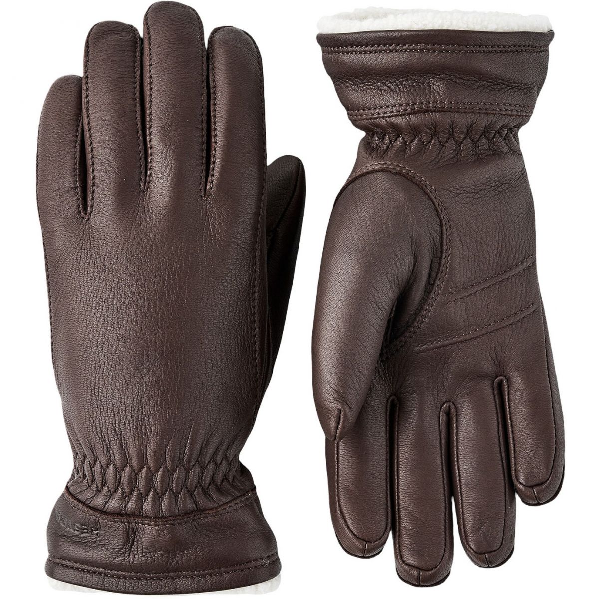 Hestra Buvika Deerskin, handsker, dame, chocolate Hestra Buvika Deerskin, handsker, dame, chocolate