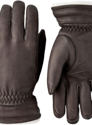Hestra Buvika Deerskin, handsker, dame, mørkebrun