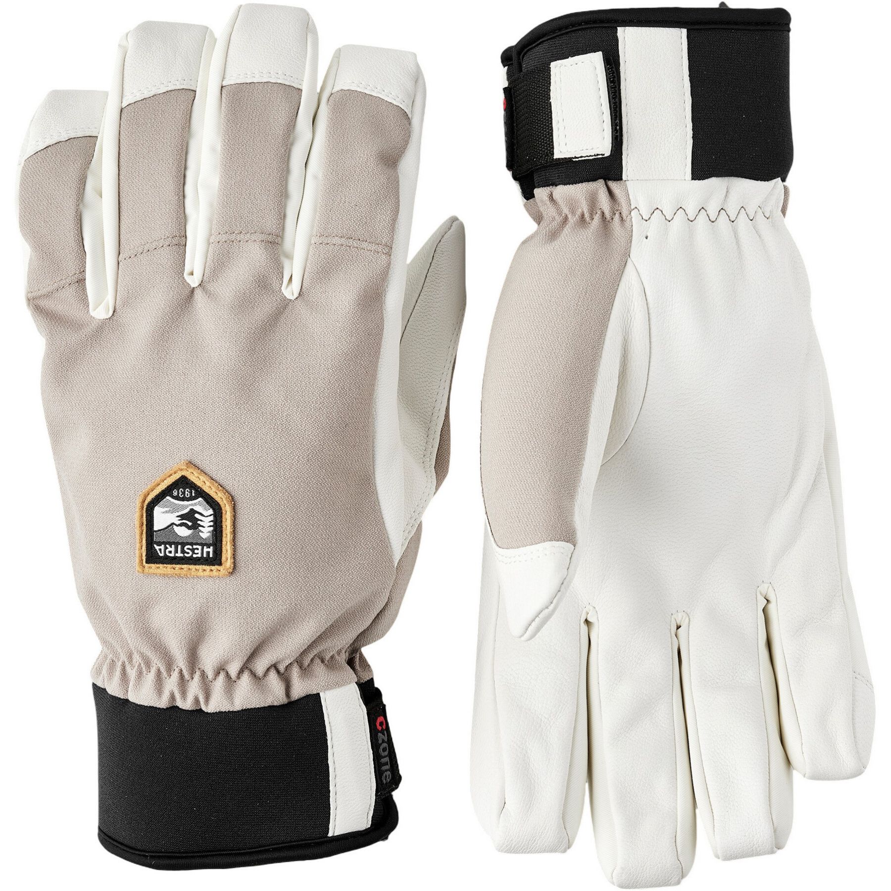 Hestra CZone Alpine, skihandsker, herre, beige Hestra CZone Alpine, skihandsker, herre, beige