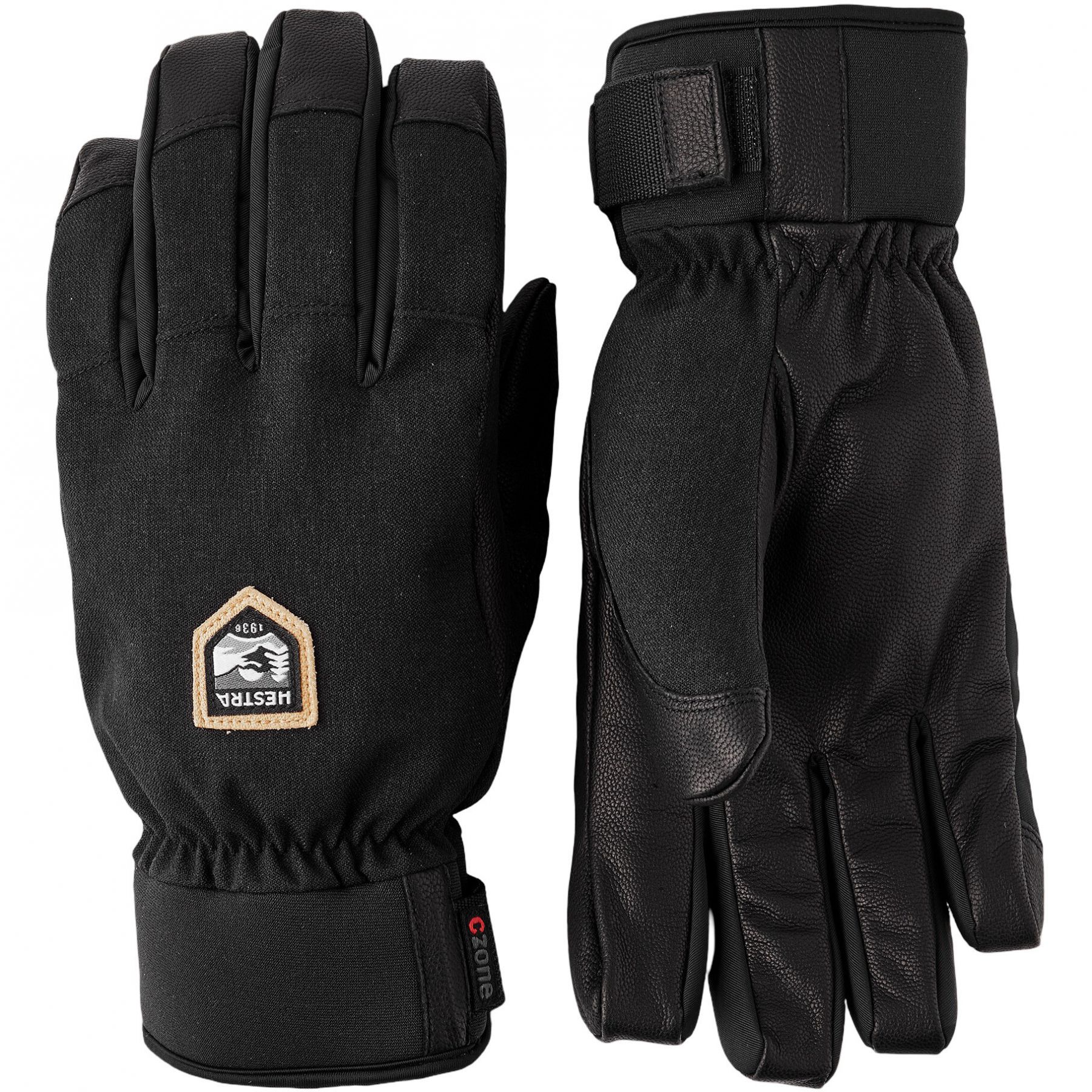 Hestra CZone Alpine, skihandsker, herre, sort Hestra CZone Alpine, skihandsker, herre, sort