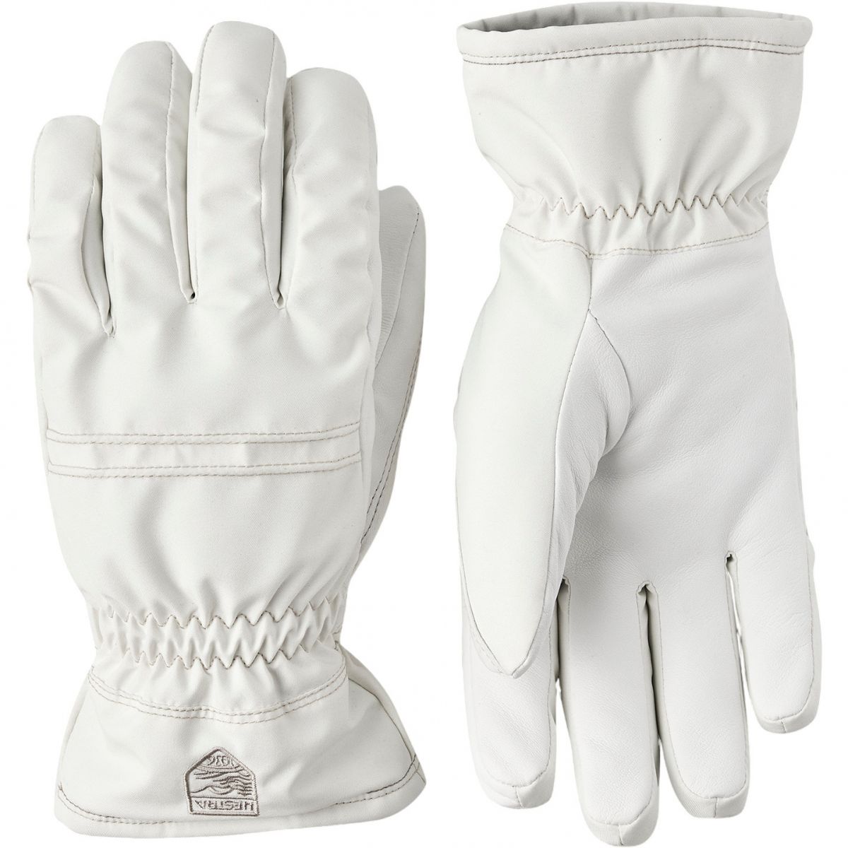 Hestra Primaloft Leather, skihandsker, dame, hvid Hestra Primaloft Leather, skihandsker, dame, hvid