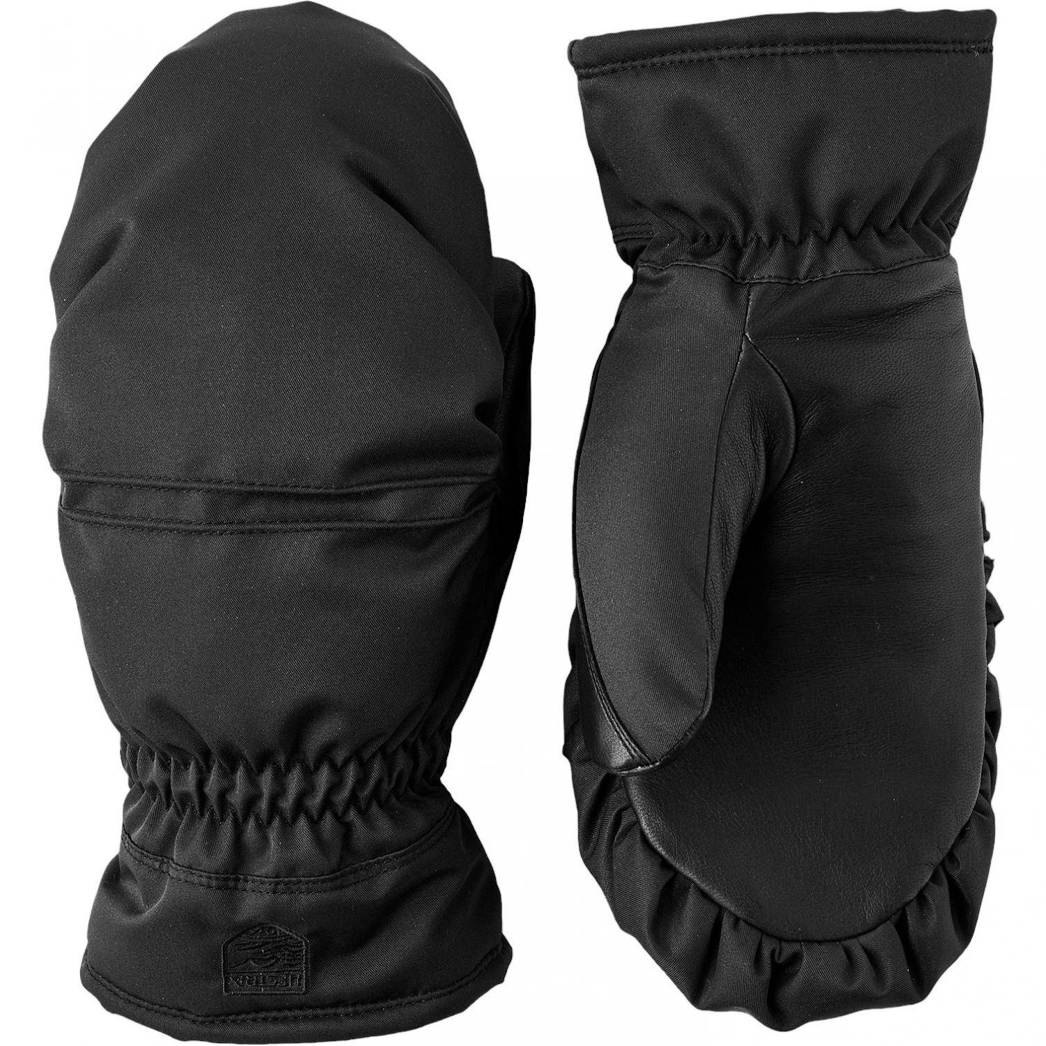 Hestra Primaloft Leather, skiluffer, dame, sort Hestra Primaloft Leather, skiluffer, dame, sort