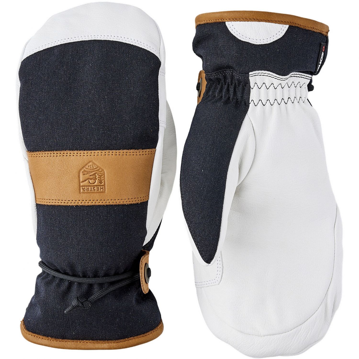 Hestra Voss Czone, skiluffer, herre, sort/cork Hestra Voss Czone, skiluffer, herre, sort/cork