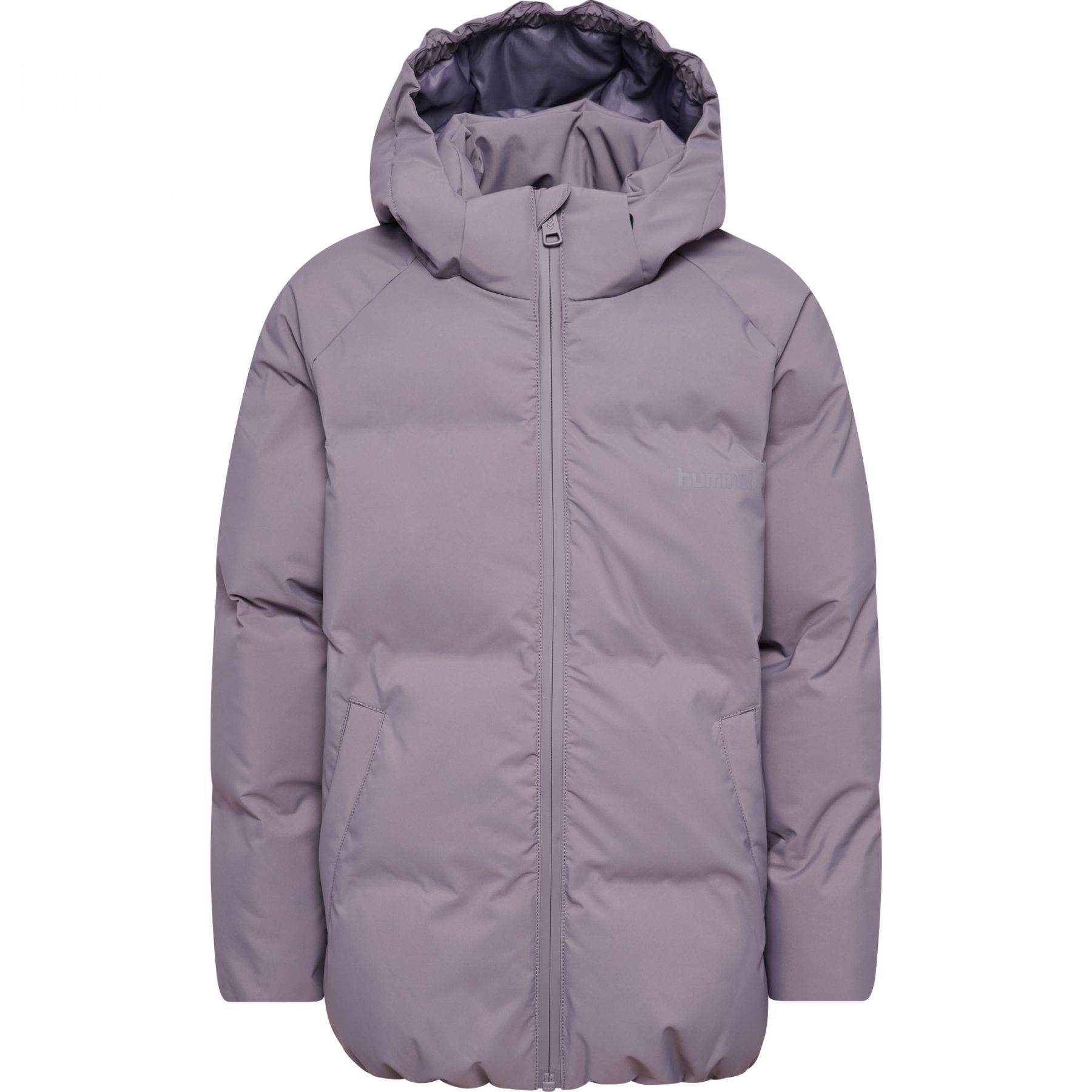 Hummel hmlJR All Weather Puffer, vinterjakke, junior, grå Hummel hmlJR All Weather Puffer, vinterjakke, junior, grå