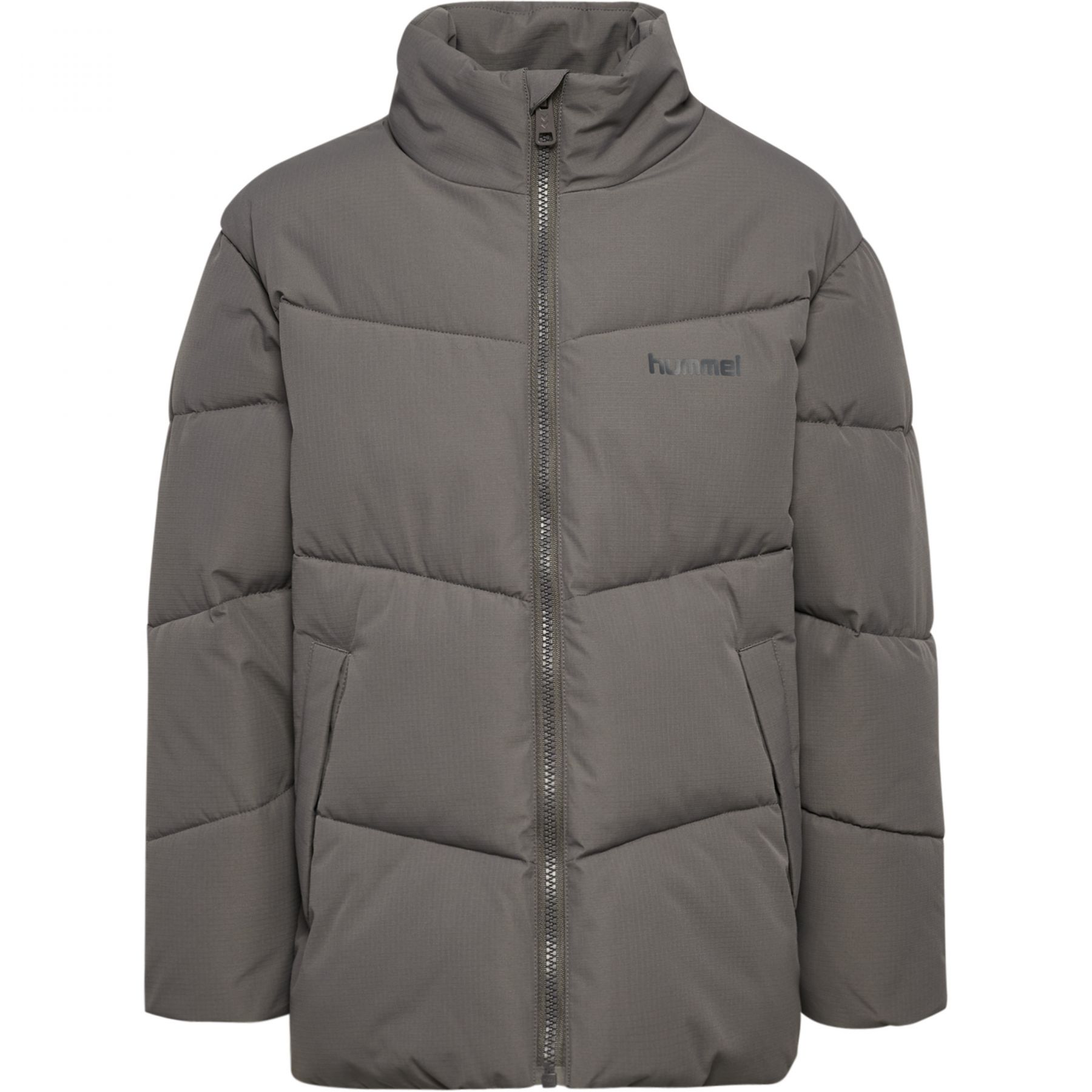 Hummel hmlJR Puffer, vinterjakke, junior, grå Hummel hmlJR Puffer, vinterjakke, junior, grå