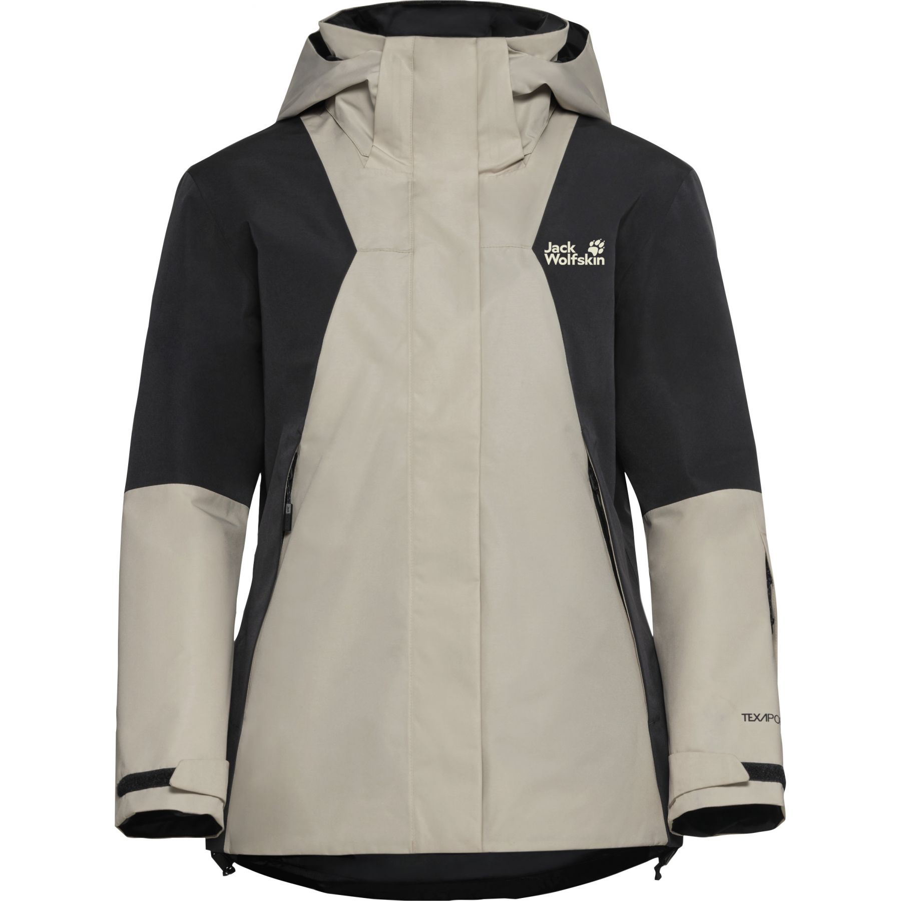 Jack Wolfskin Flowline 2L Ins, skijakke, dame, beige Jack Wolfskin Flowline 2L Ins, skijakke, dame, beige