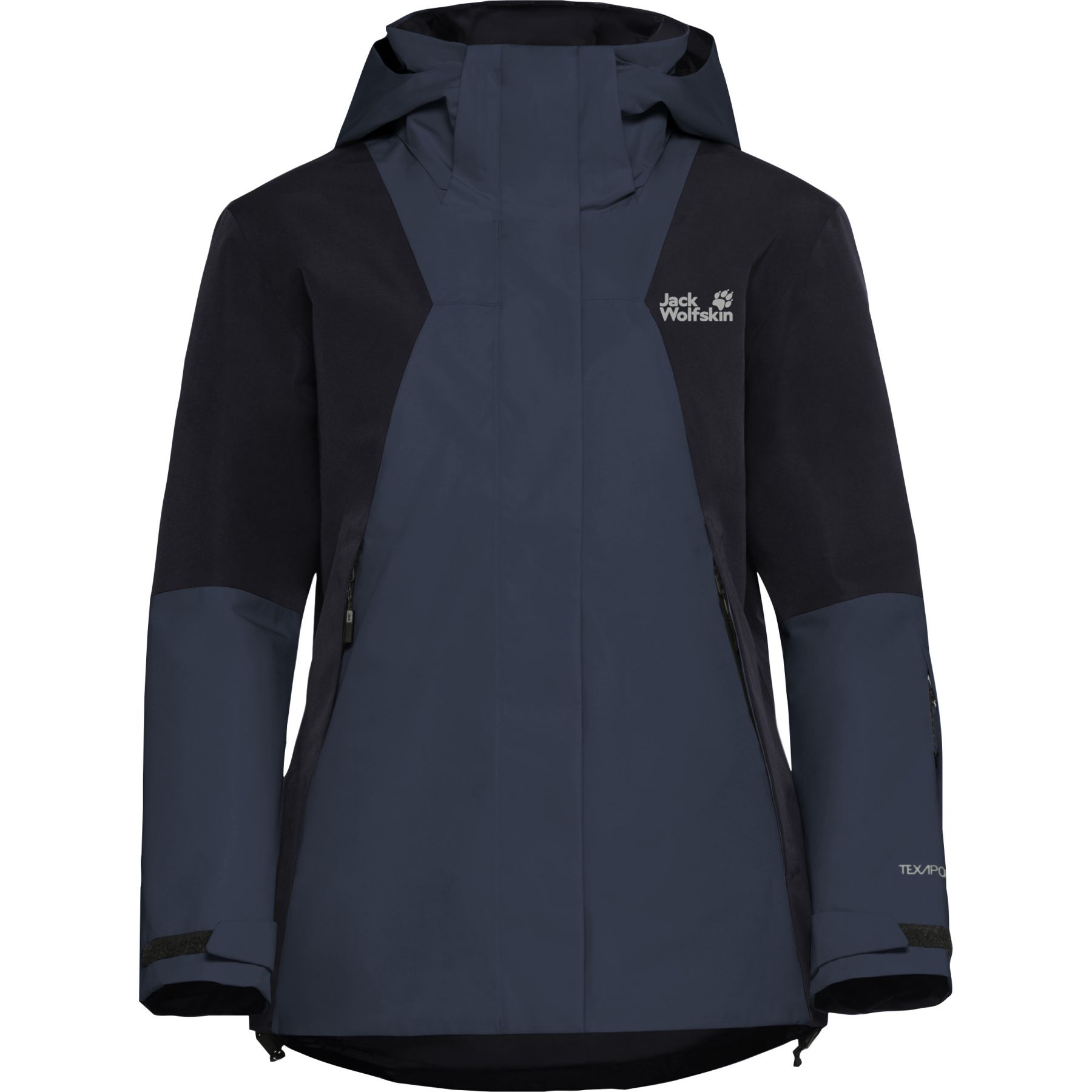 Jack Wolfskin Flowline 2L Ins, skijakke, dame, mørkeblå Jack Wolfskin Flowline 2L Ins, skijakke, dame, mørkeblå
