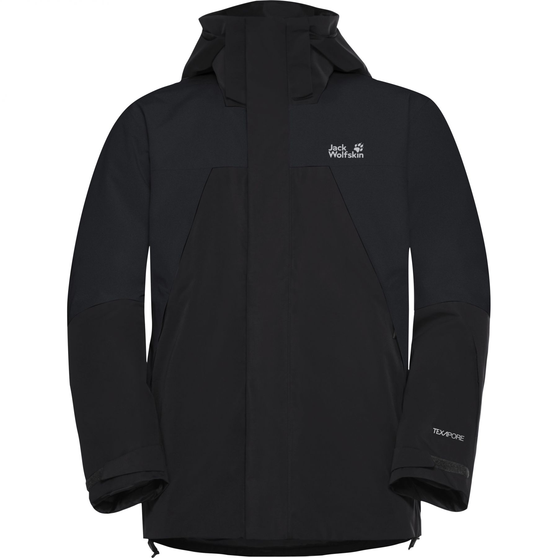 Jack Wolfskin Flowline 2L Ins, skijakke, herre, sort Jack Wolfskin Flowline 2L Ins, skijakke, herre, sort