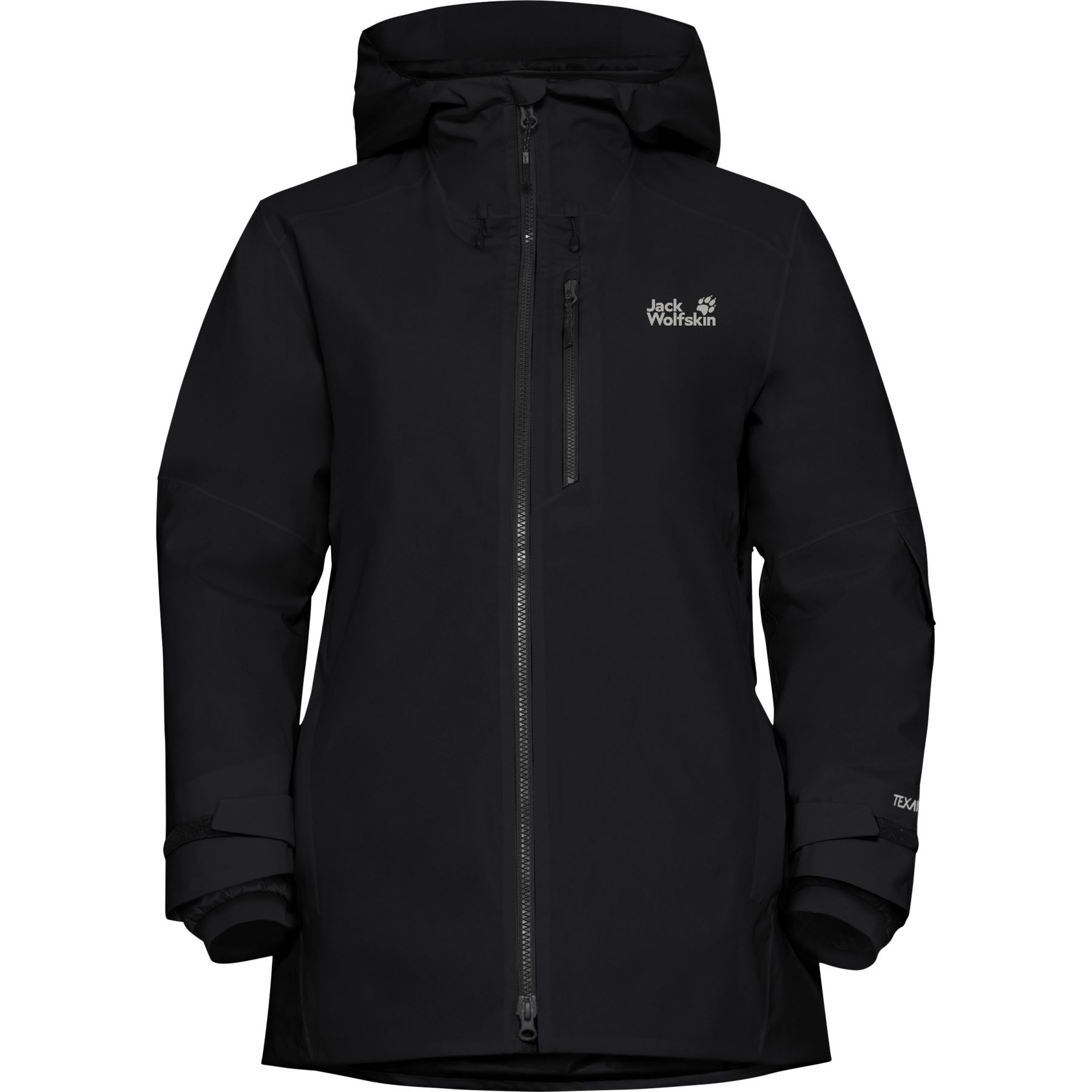 Jack Wolfskin Flowline 3in1, skijakke, dame, sort Jack Wolfskin Flowline 3in1, skijakke, dame, sort