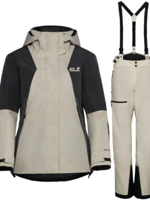 Jack Wolfskin Flowline Pro 2L Ins sæt, dame, beige