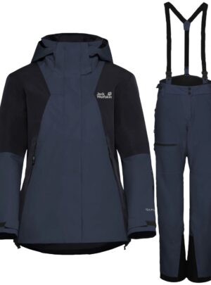 Jack Wolfskin Flowline Pro 2L Ins sæt, dame, mørkeblå