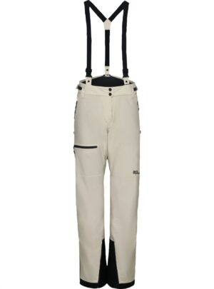 Jack Wolfskin Flowline Pro 2L Ins, skibukser, dame, beige