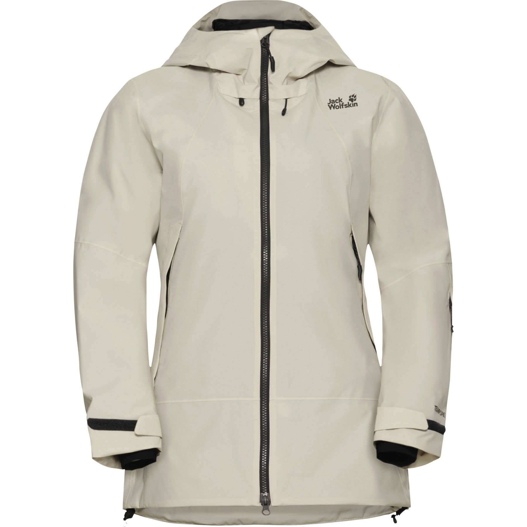 Jack Wolfskin Flowline Pro 2L Ins, skijakke, dame, beige Jack Wolfskin Flowline Pro 2L Ins, skijakke, dame, beige