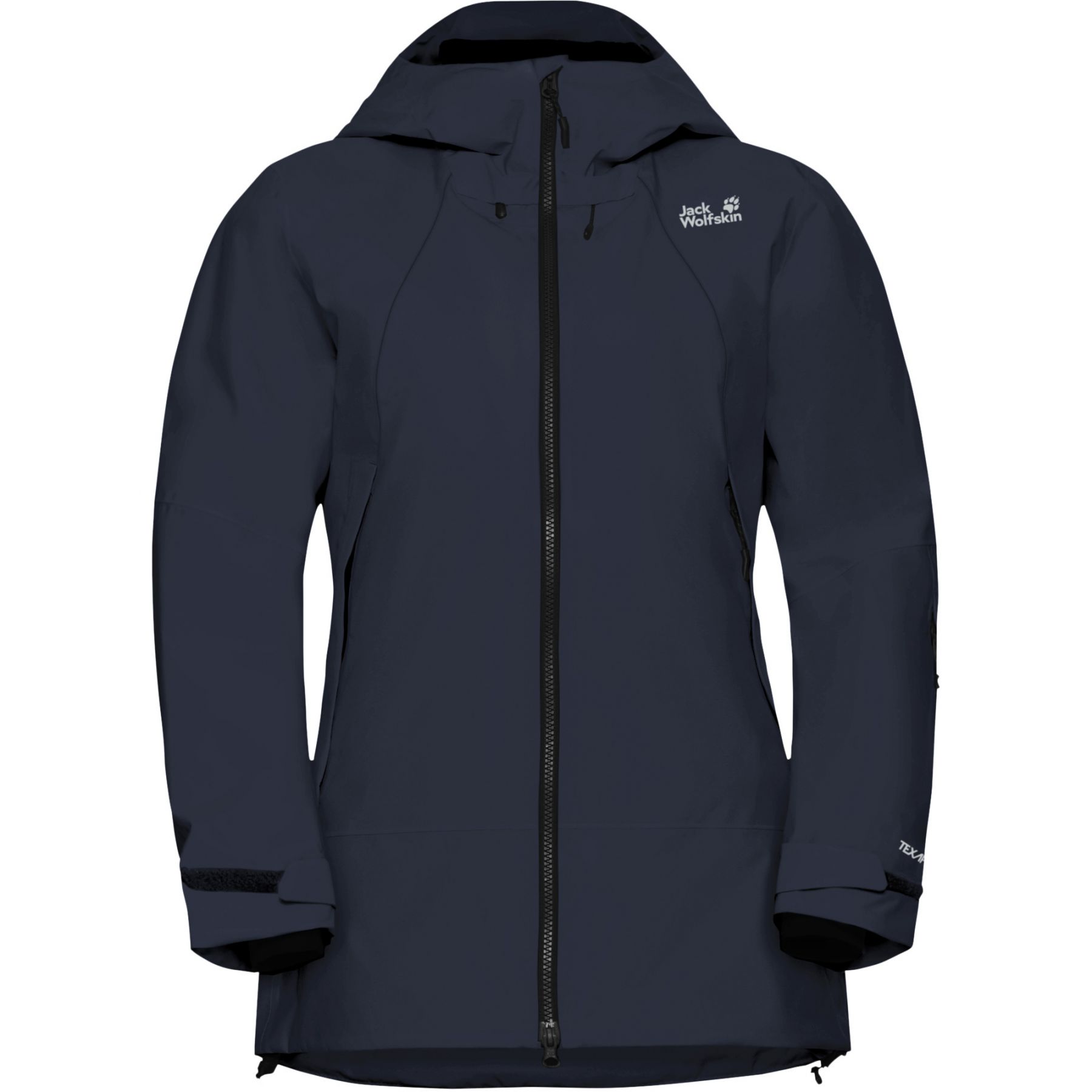 Jack Wolfskin Flowline Pro 2L Ins, skijakke, dame, mørkeblå Jack Wolfskin Flowline Pro 2L Ins, skijakke, dame, mørkeblå