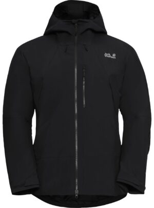 Jack Wolfskin Flowline Pro 2L Ins, skijakke, herre, sort