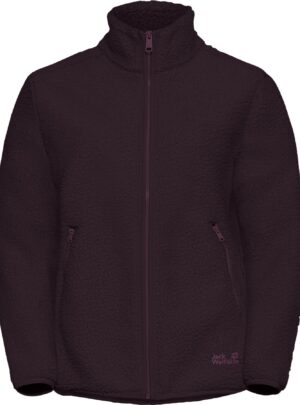 Jack Wolfskin High Curl, fleecejakke, dame, lilla